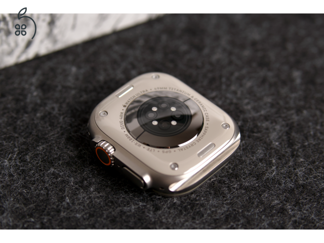 Apple Watch Ultra 2 - 49mm - gyári szíjak - garancia - 98% akkumulátor