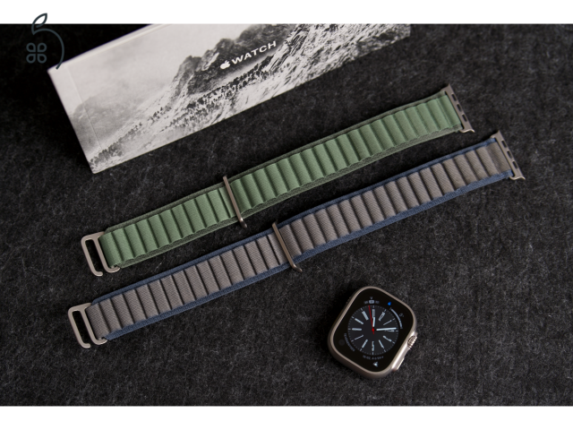 Apple Watch Ultra 2 - 49mm - gyári szíjak - garancia - 98% akkumulátor