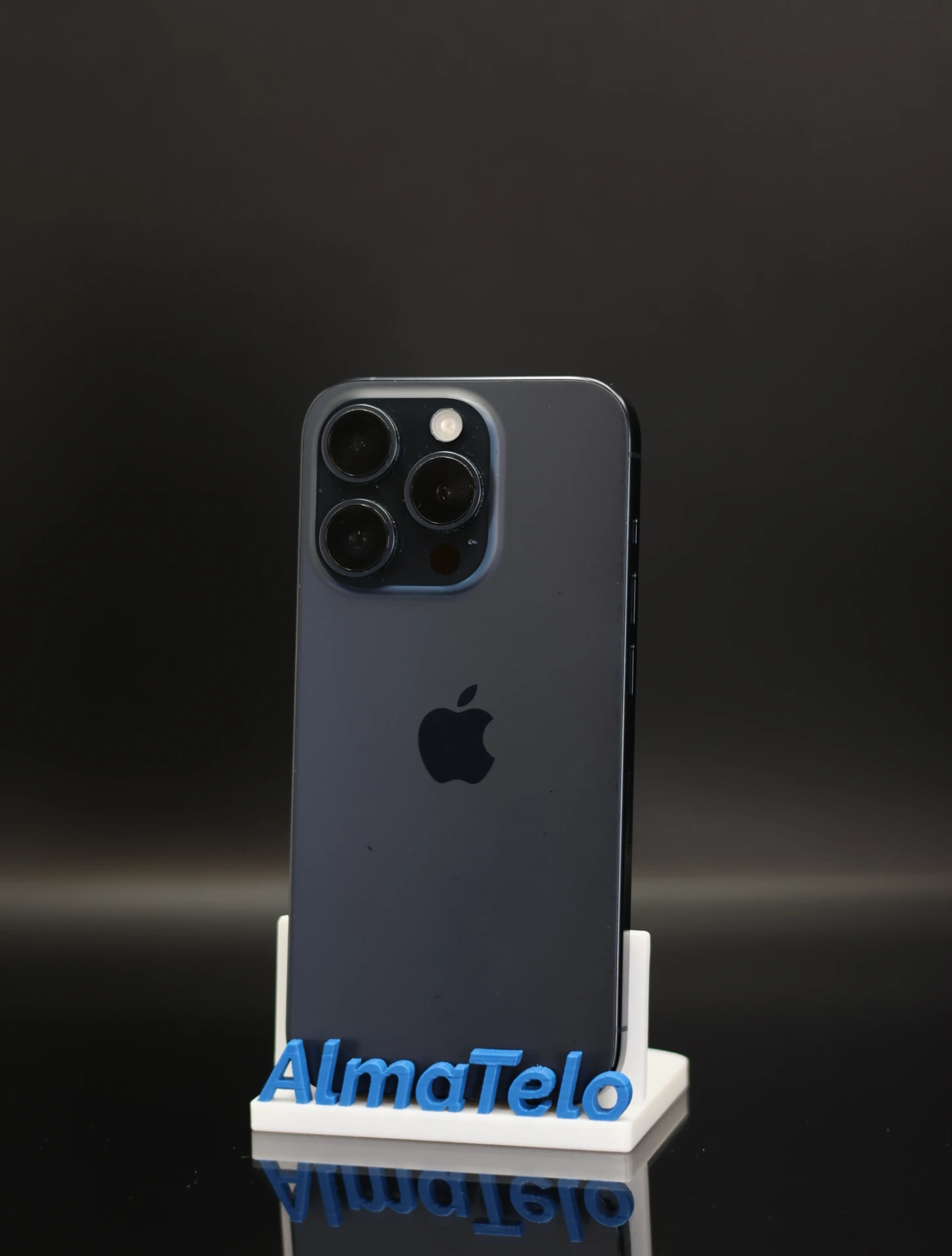 Apple iPhone 15 Pro 256 GB Blue Titanium 100% akku - 12 HÓ GARANCIA