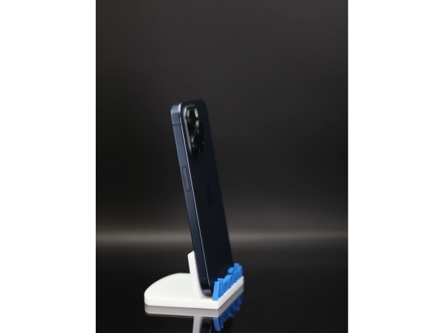 Apple iPhone 15 Pro 256 GB Blue Titanium 100% akku - 12 HÓ GARANCIA