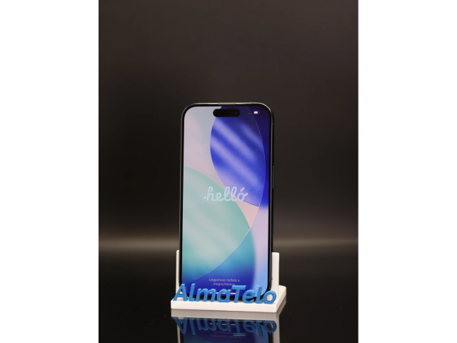 Apple iPhone 15 Pro 256 GB Blue Titanium 100% akku - 12 HÓ GARANCIA