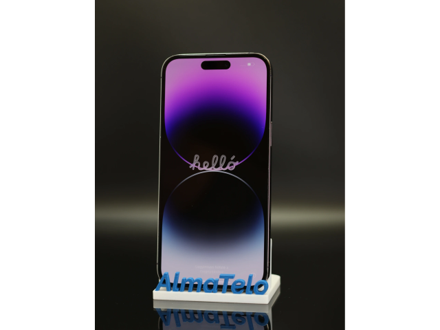 Apple iPhone 14 Pro Max 128 GB Deep Purple 100% akku - 12 HÓ GARANCIA