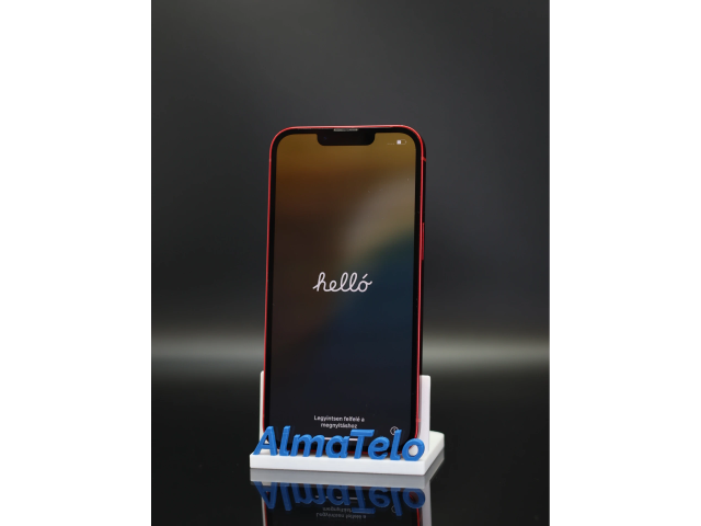 Apple iPhone 13 256 GB PRODUCT RED 100% akku - 12 HÓ GARANCIA