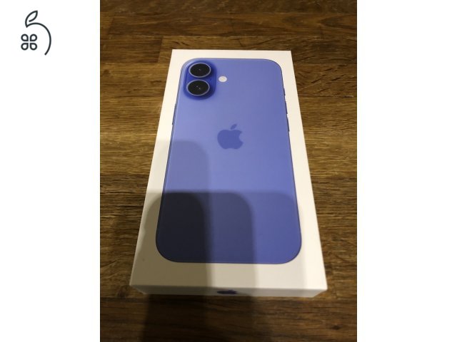 iPhone 16 128GB - (Ultramarin) - Csak 1db! 
