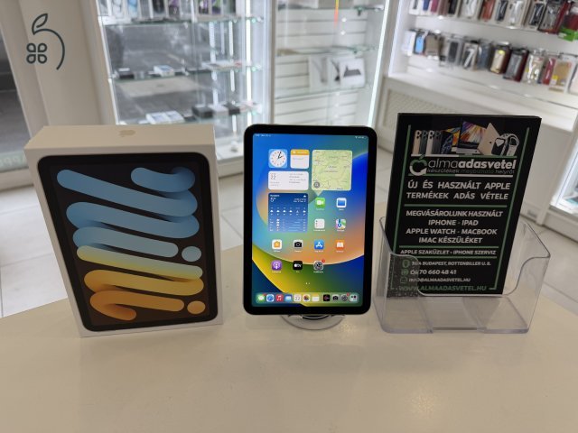 iPad mini 6 64GB Wifi Újszerű/1-3 hónap gar./Akku 90%/p4653