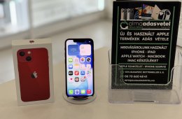 iPhone 13 Mini 128GB Független Újszerű/1-3 hónap gar./Akku 100%/p4655