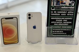 iPhone 12 64GB Független Használt/1-3 hónap gar./Akku 100%/p4657