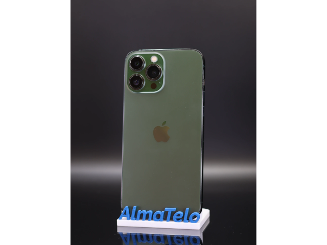 Apple iPhone 13 Pro Max 256 GB Alpine Green 100% akku - 12 HÓ GARANCIA