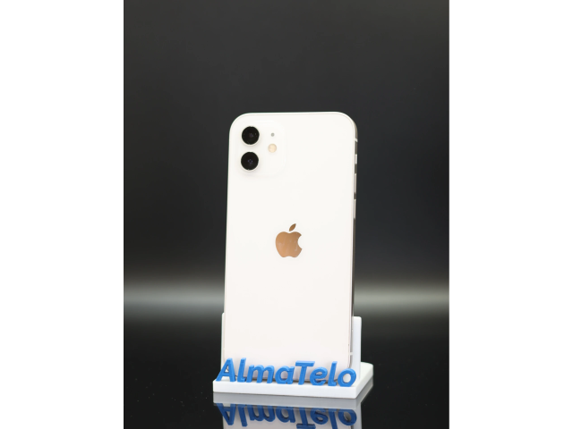Apple iPhone 12 64 GB White 100% akku - 12 HÓ GARANCIA