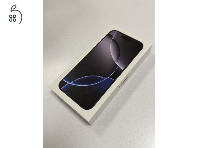 ELADÓ iPhone 16 Pro Max Black Titanium 256GB!