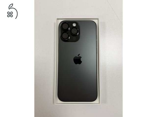 ELADÓ iPhone 16 Pro Max Black Titanium 256GB!