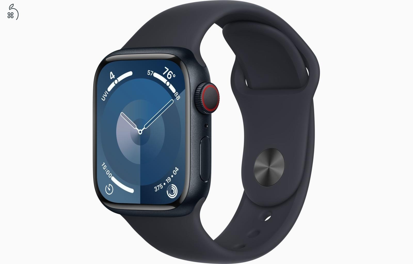 ÚJ BONTATLAN Apple Watch Series S9 41mm Midnight Azonnal Átvehető DEÁK TÉRNÉL 1 Év Apple Garancia