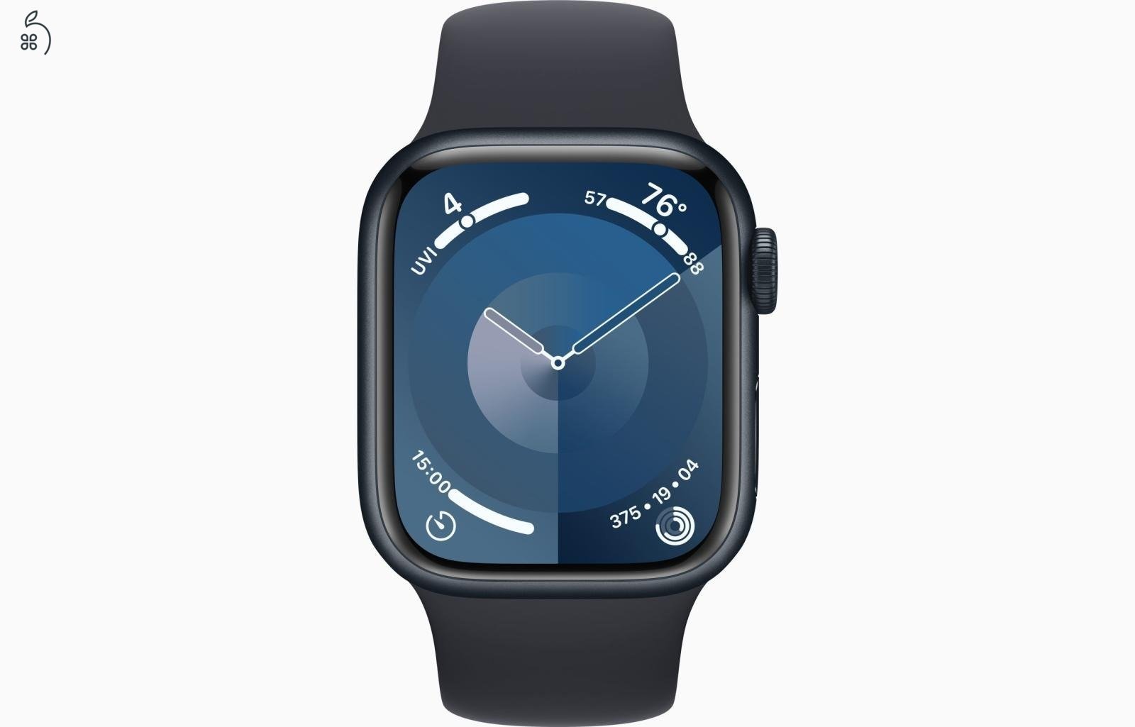 ÚJ BONTATLAN Apple Watch Series S9 41mm Midnight Azonnal Átvehető DEÁK TÉRNÉL 1 Év Apple Garancia