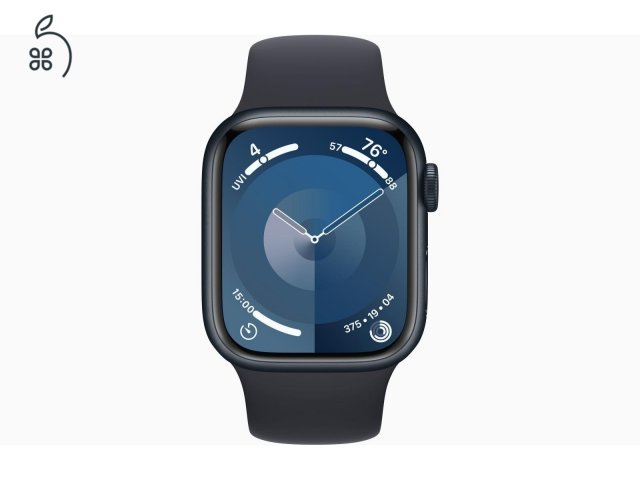 ÚJ BONTATLAN Apple Watch Series S9 41mm Midnight Azonnal Átvehető DEÁK TÉRNÉL 1 Év Apple Garancia