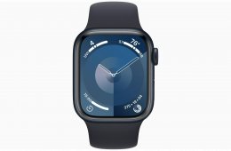 ÚJ BONTATLAN Apple Watch Series S9 41mm Midnight Azonnal Átvehető DEÁK TÉRNÉL 1 Év Apple Garancia