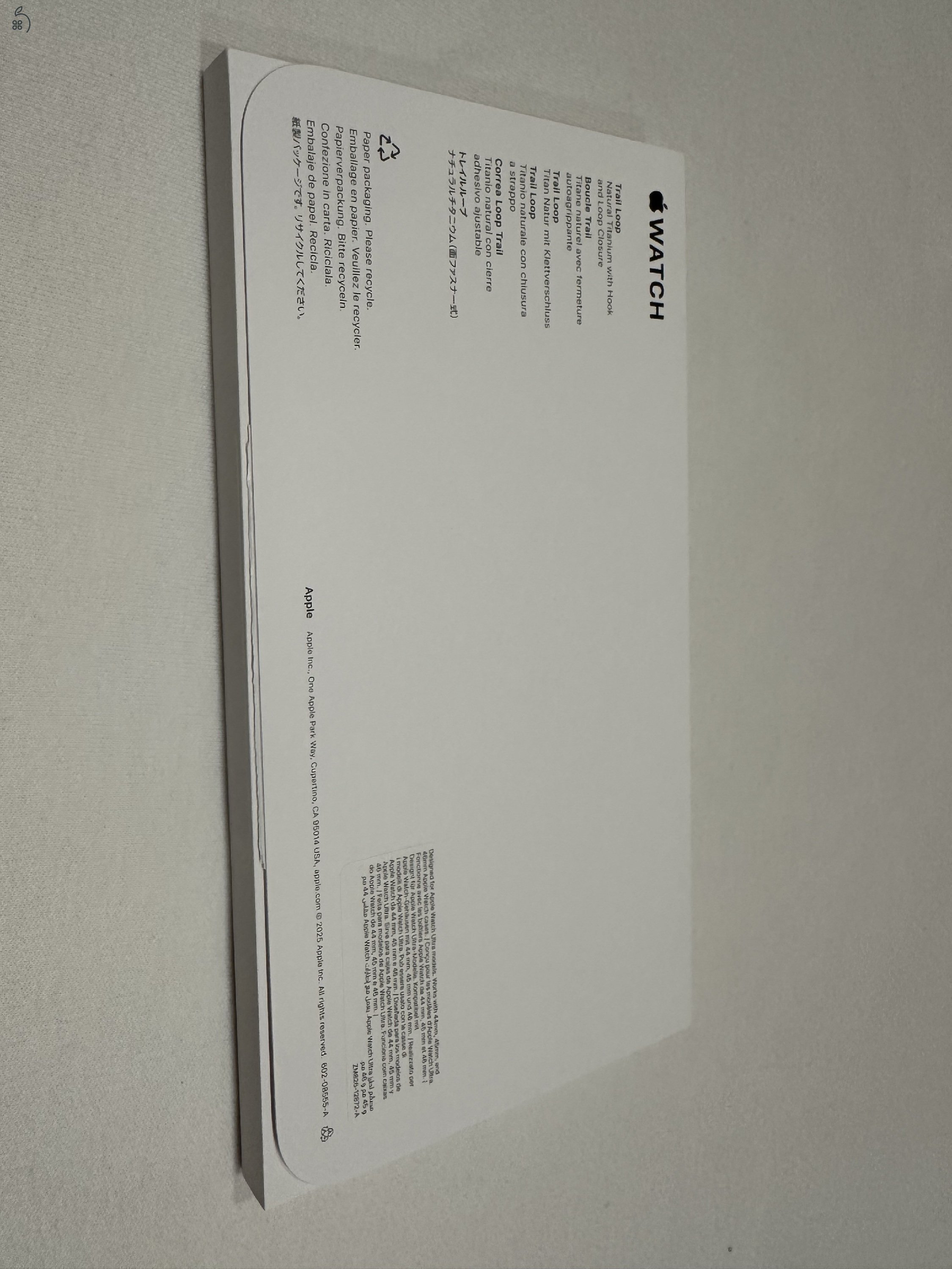 Apple Watch tereppánt S/M