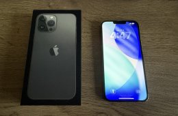 iPhone 13 Pro MAX 512 GB Grafit - 30 nap garancia - ÁFÁ-s +Ajándék Torras TOK és Pro + Fólia