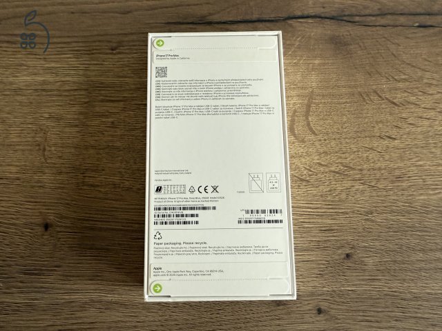 Apple iPhone 17 Pro Max 256 GB Deep Blue - Bontatlan - HIVATALOS európai Apple viszonteladótól!