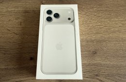 Apple iPhone 17 Pro Max 256 GB Silver - Bontatlan - - HIVATALOS európai Apple viszonteladótól