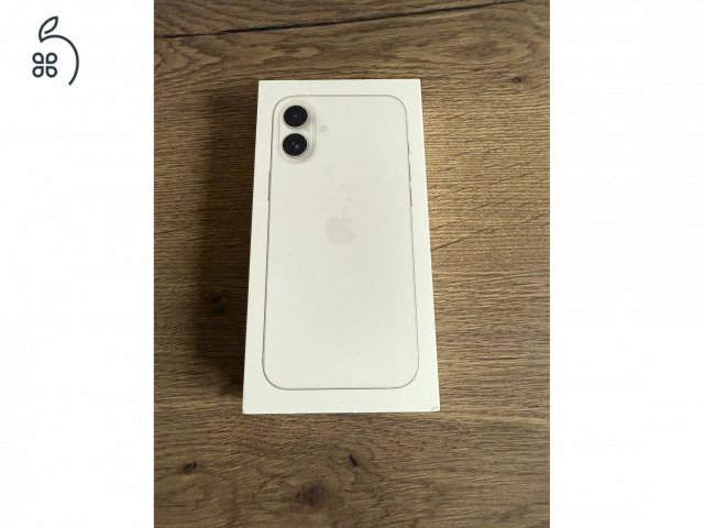 iPhone 16 Plus 128 GB White bontatlan - 1 Év Apple garancia - Hivatalos Apple Resellertől!