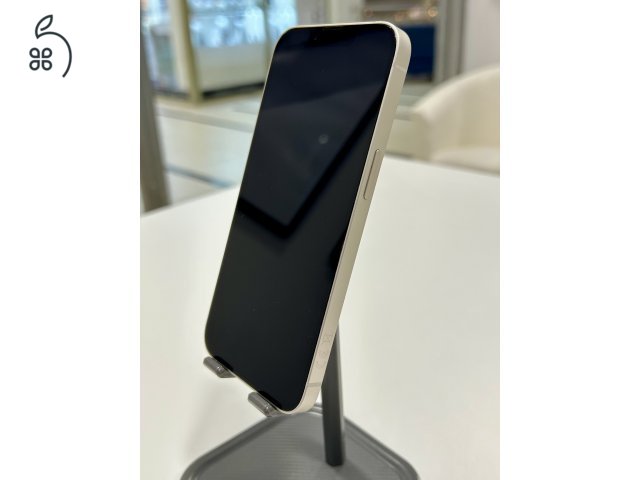 Újszerű Karcmentes iPhone 13 Fehér 128GB Új Akku! 3 Hó Gar + Beszámítás!