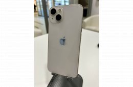 Újszerű Karcmentes iPhone 13 Fehér 128GB Új Akku! 3 Hó Gar + Beszámítás!