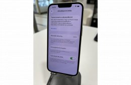 Újszerű Karcmentes iPhone 13 Fehér 128GB Új Akku! 3 Hó Gar + Beszámítás!