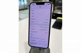 Újszerű Karcmentes iPhone 13 Fehér 128GB Új Akku! 3 Hó Gar + Beszámítás!