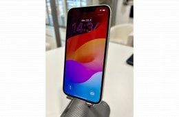 Újszerű Karcmentes iPhone 13 Fehér 128GB Új Akku! 3 Hó Gar + Beszámítás!