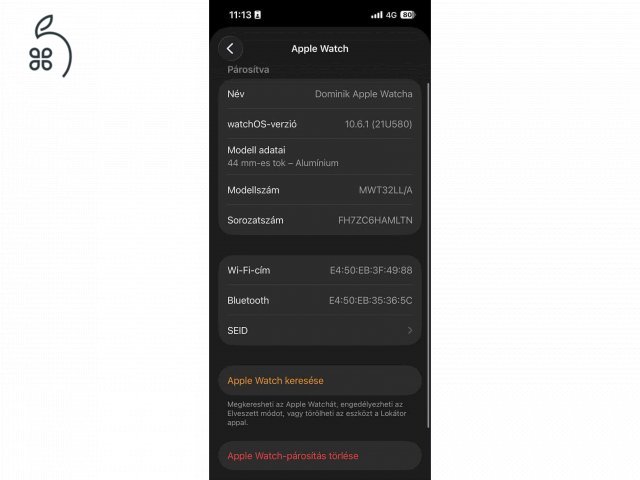 Apple Watch Series 5 44mm Aluminium