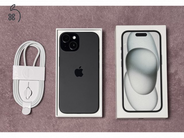 iPhone 15 128GB - AKKU 89% - kártyafüggetlen, karcmentes állapotban