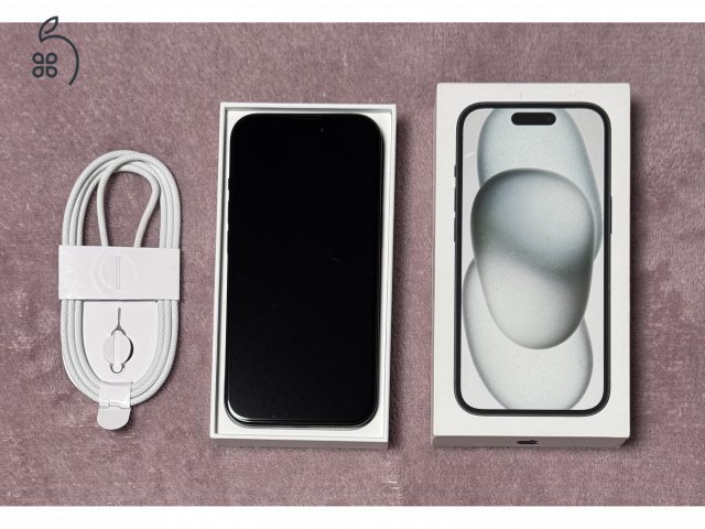 iPhone 15 128GB - AKKU 89% - kártyafüggetlen, karcmentes állapotban