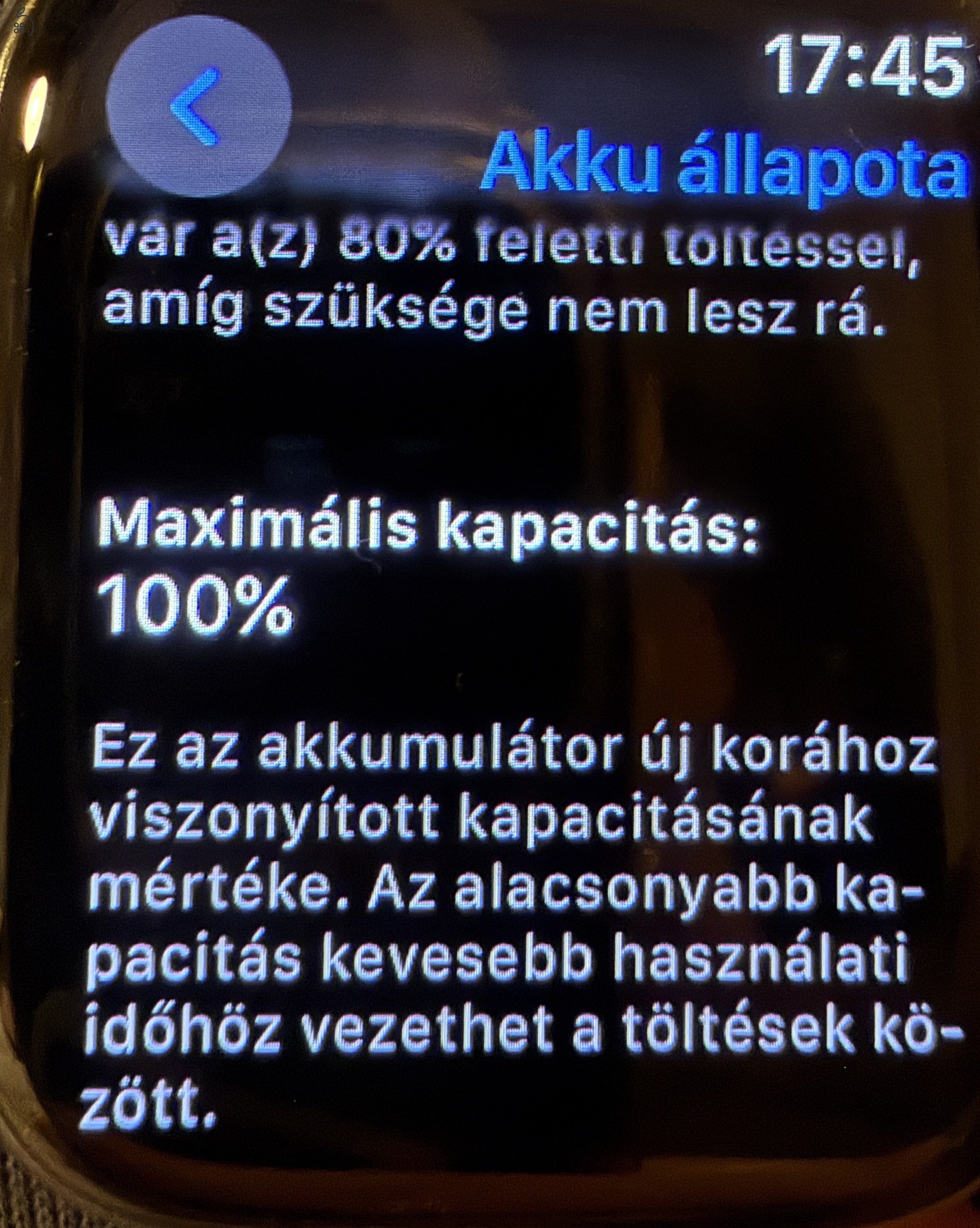 Apple watch 9 45mm, stainless steel