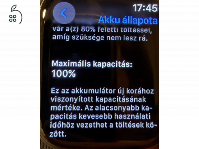 Apple watch 9 45mm, stainless steel