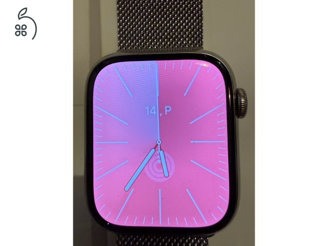 Apple watch 9 45mm, stainless steel