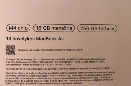 Új, bontatlan Macbook Air M4 Eladó 