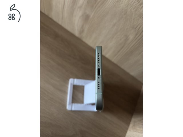 iPhone 15 plus / Green / 128GB / Kártya független / Akku 84%