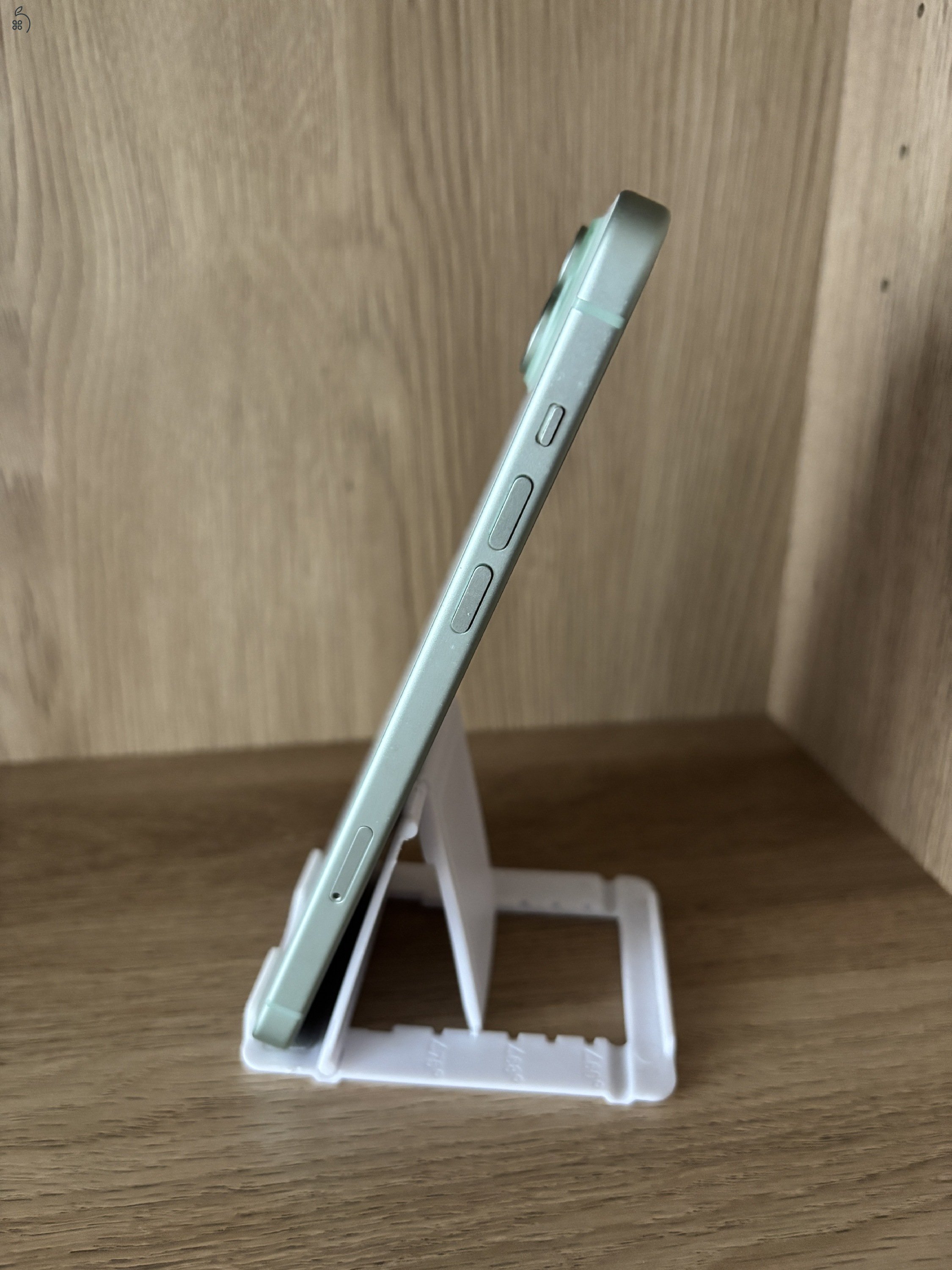 iPhone 15 plus / Green / 128GB / Kártya független / Akku 84%