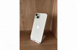 iPhone 15 plus / Green / 128GB / Kártya független / Akku 84%