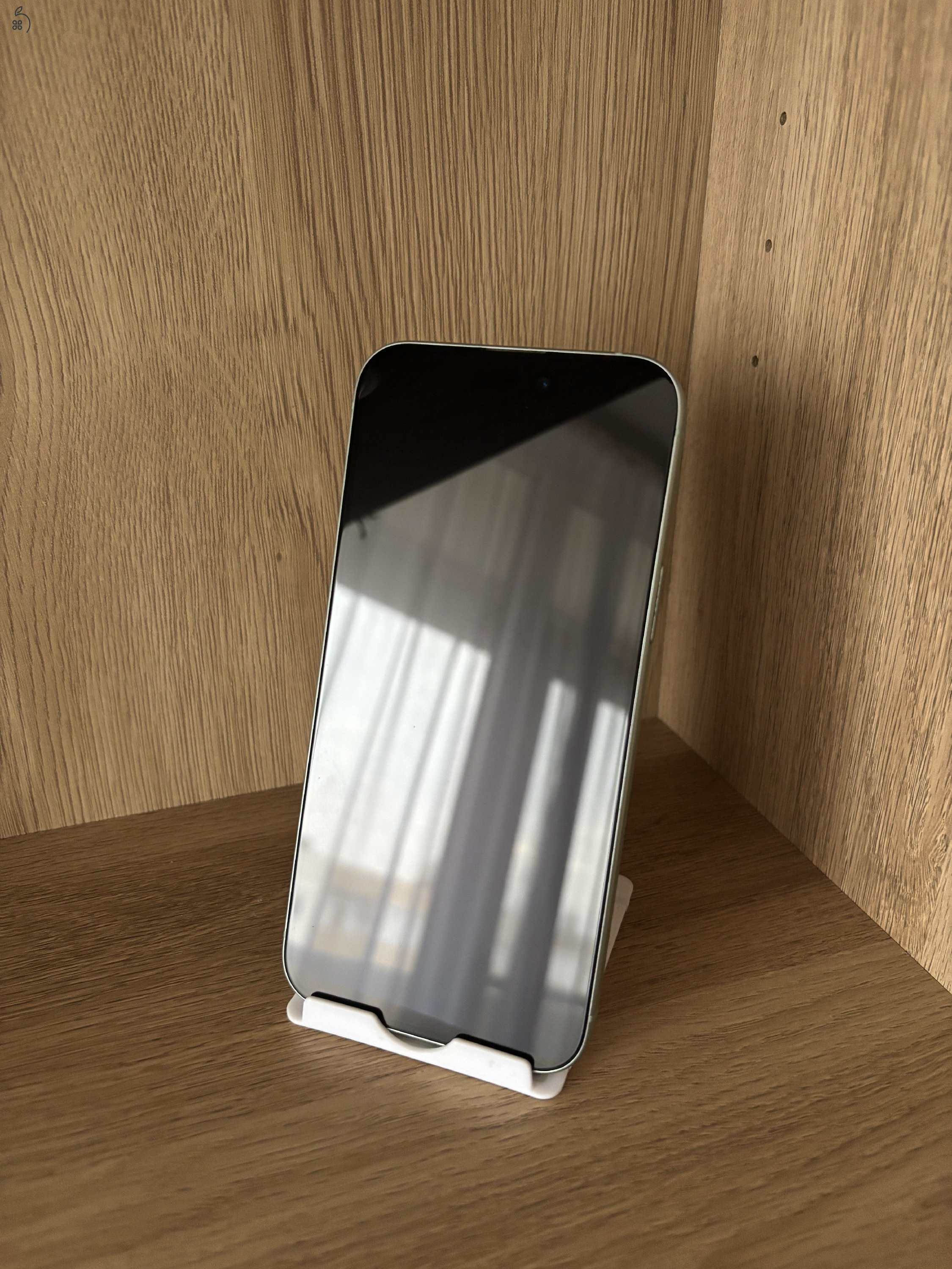 iPhone 15 plus / Green / 128GB / Kártya független / Akku 84%