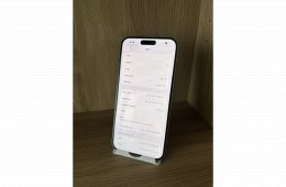 iPhone 15 plus / Green / 128GB / Kártya független / Akku 84%