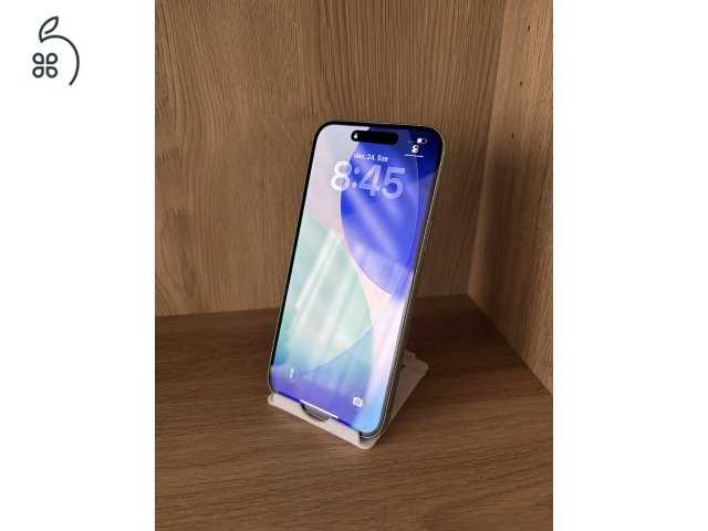 iPhone 15 plus / Green / 128GB / Kártya független / Akku 84%