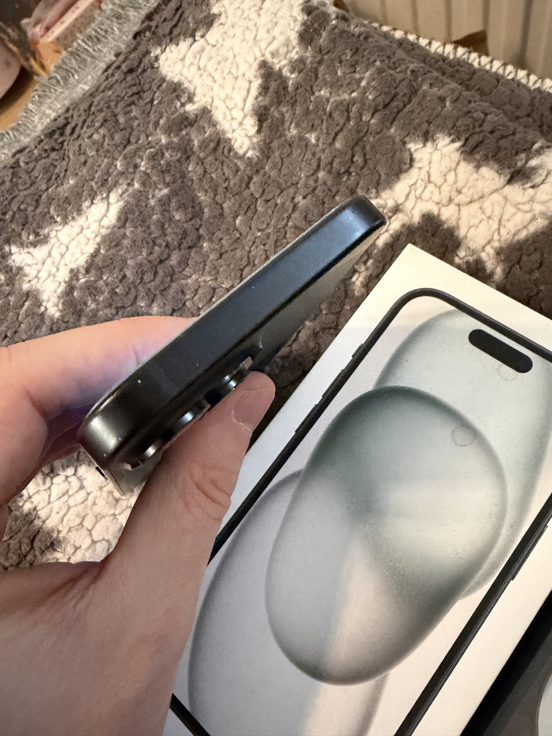 iPhone 15 128gb, fekete, független