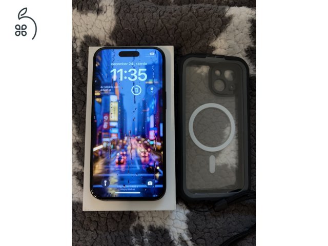 iPhone 15 128gb, fekete, független