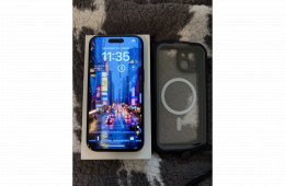 iPhone 15 128gb, fekete, független