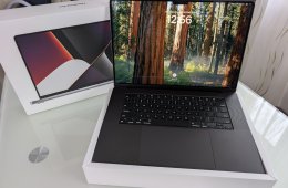 64GB RAM! / M3 Max (16/40 core) 400GBps / US layout / 100% akku 54 ciklus / MacBook Pro 16