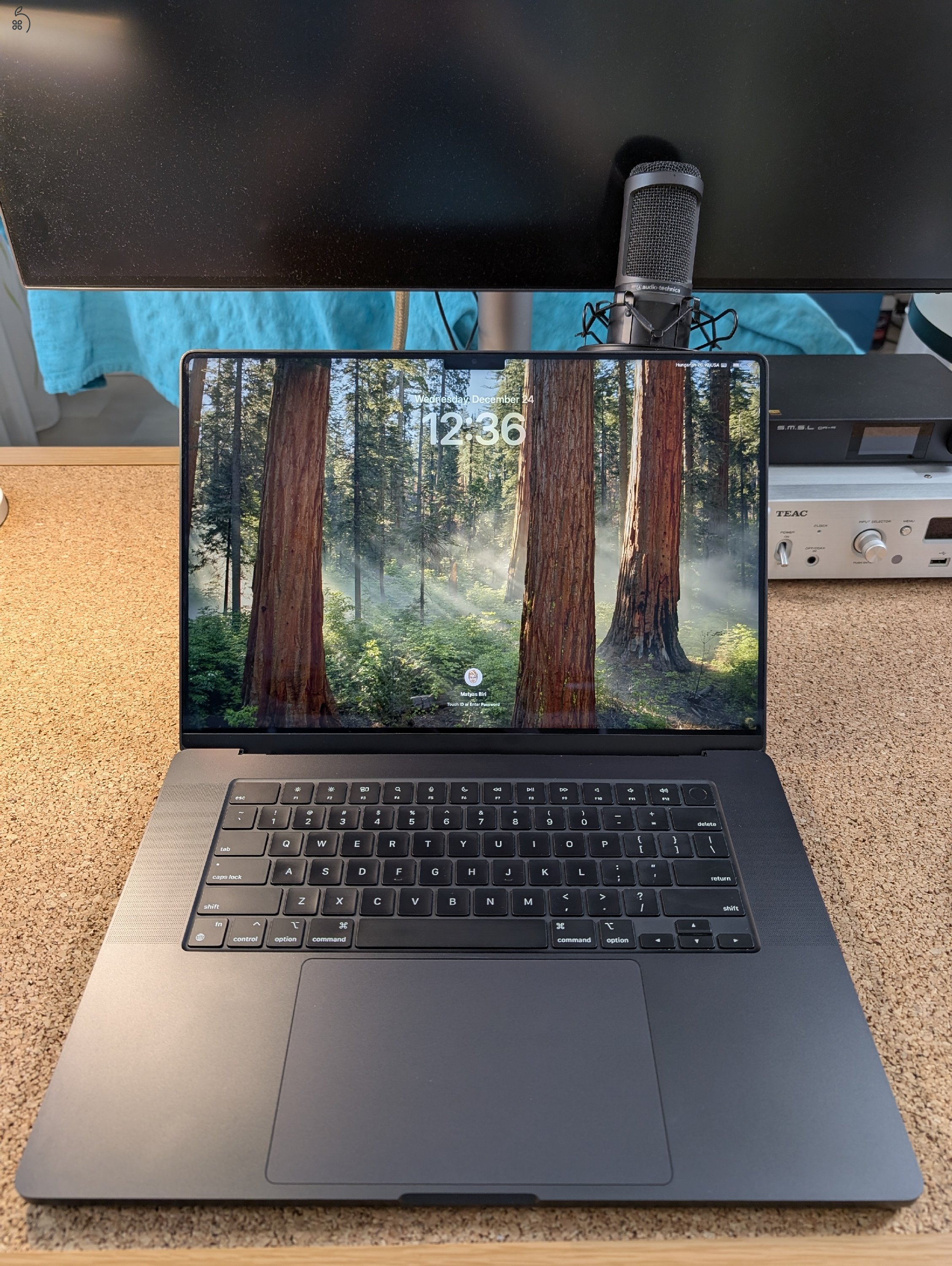 64GB RAM! / M3 Max (16/40 core) 400GBps / US layout / 100% akku 54 ciklus / MacBook Pro 16