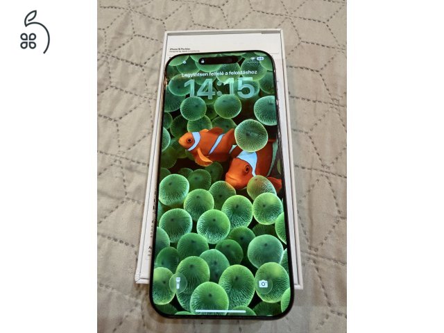 Garanciális, sérülésmentes ELADÓ 16 Pro Max 256Gb
