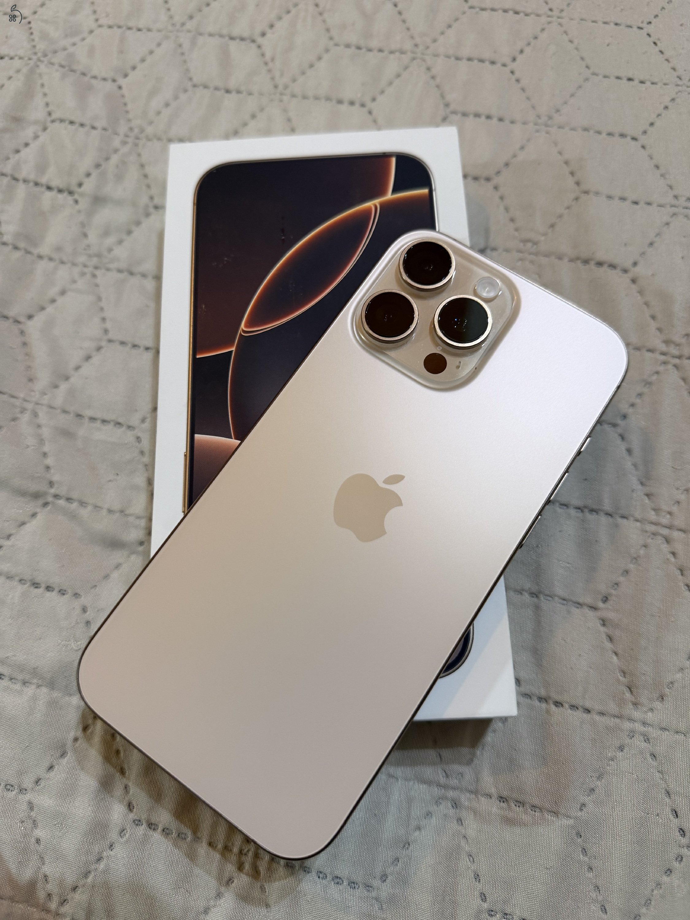 Garanciális, sérülésmentes ELADÓ 16 Pro Max 256Gb