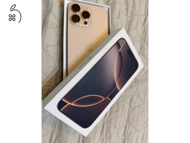 ELADÓ Sérülésmentes 16 Pro Max 256Gb Desert Titanium